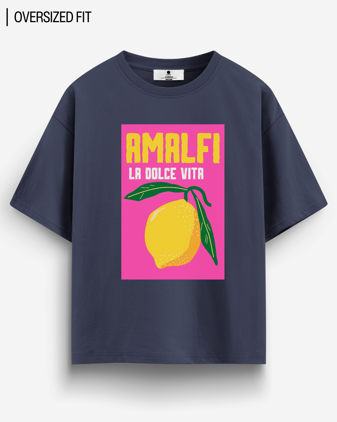 AMALFI COAST OVERSIZED T - SHIRT - COMMONGROUND