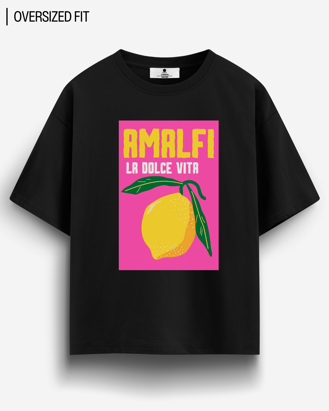 AMALFI COAST OVERSIZED T - SHIRT - COMMONGROUND