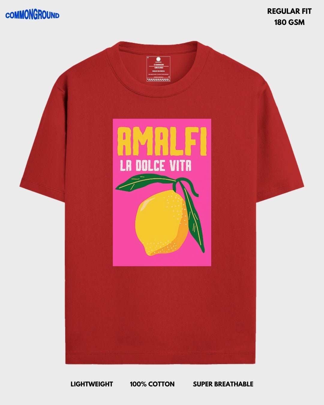 AMALFI COAST REGULAR T - SHIRT - COMMONGROUND