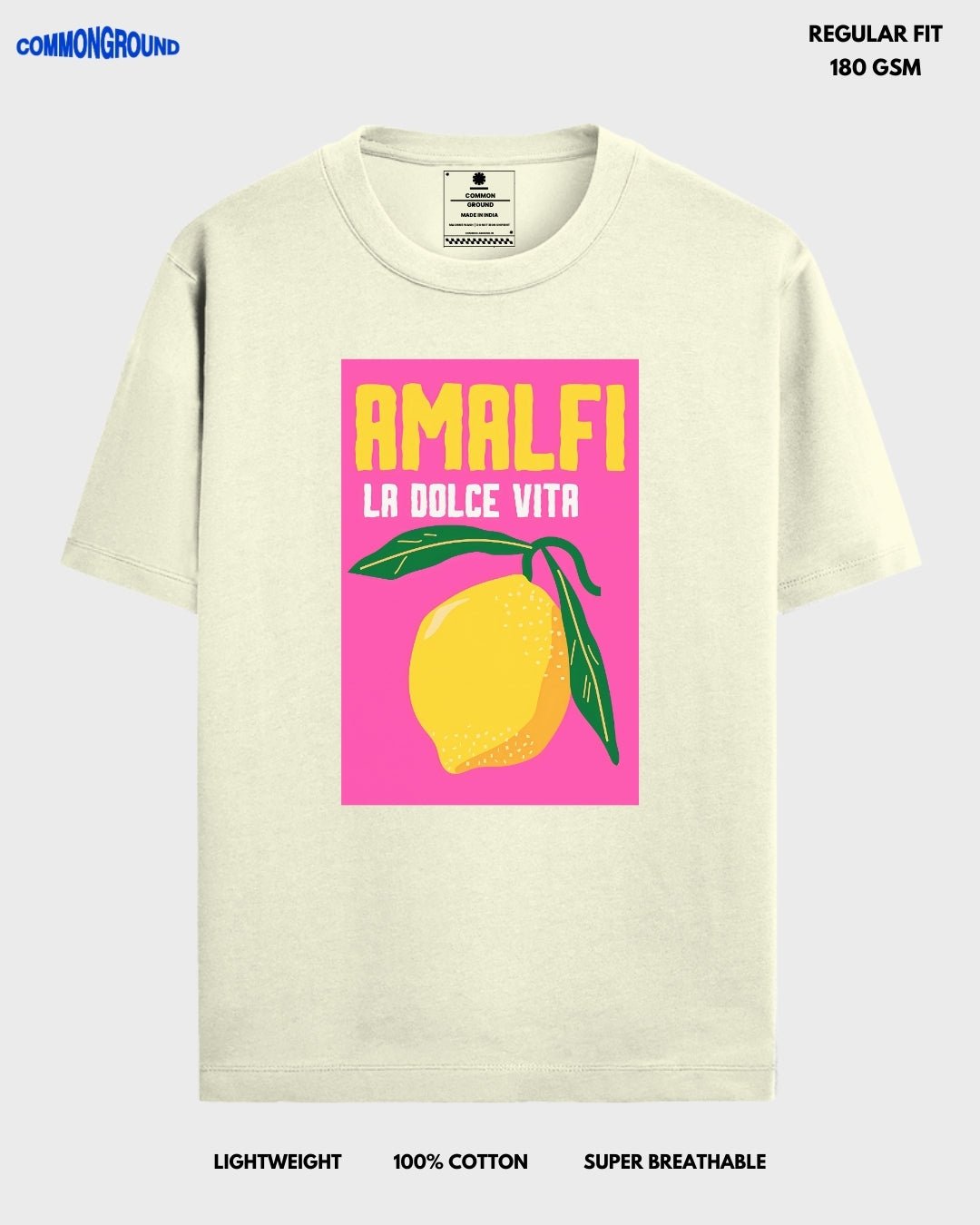 AMALFI COAST REGULAR T - SHIRT - COMMONGROUND