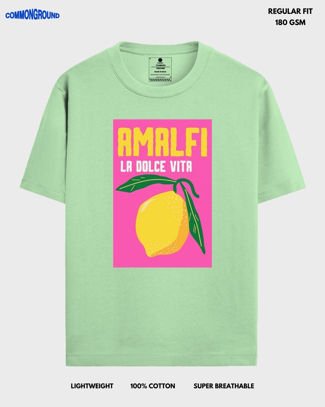 AMALFI COAST REGULAR T - SHIRT - COMMONGROUND