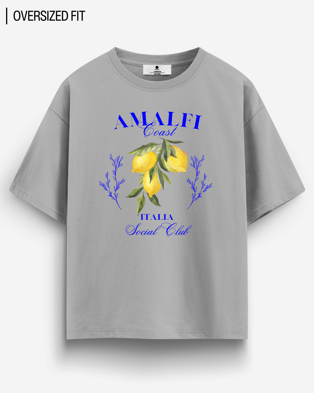 AMALFI COAST SOCIAL CLUB OVERSIZED T - SHIRT - COMMONGROUND