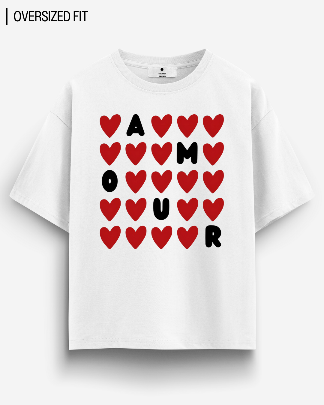 AMOUR OVERSIZED T - SHIRT - COMMONGROUND