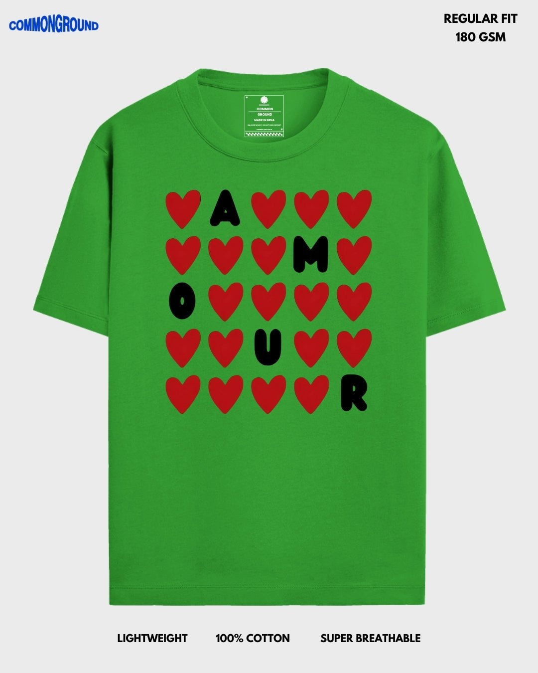 AMOUR REGULAR T - SHIRT - COMMONGROUND