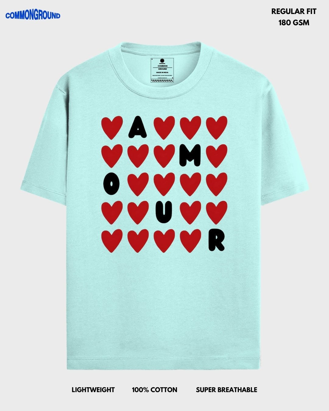 AMOUR REGULAR T - SHIRT - COMMONGROUND