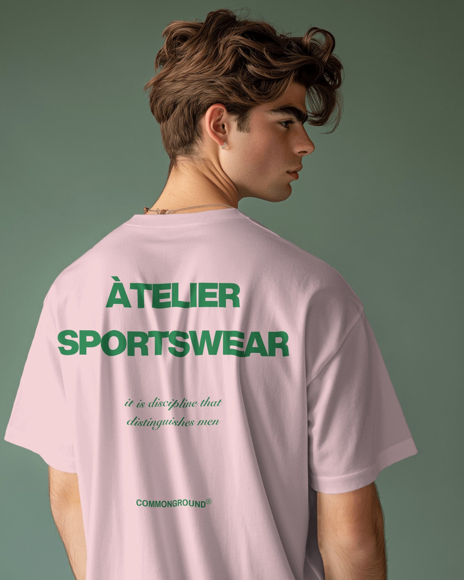 ATELIER SPORTSWEAR OVERSIZED T - SHIRT - COMMONGROUND