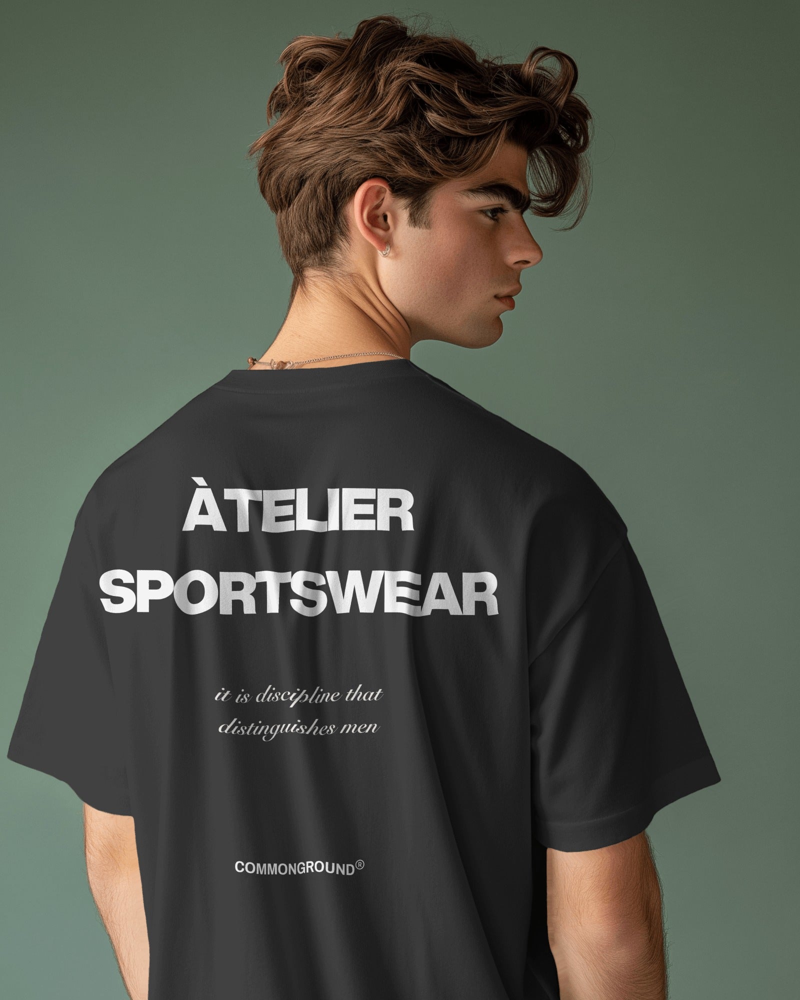ATELIER SPORTSWEAR OVERSIZED T - SHIRT - COMMONGROUND