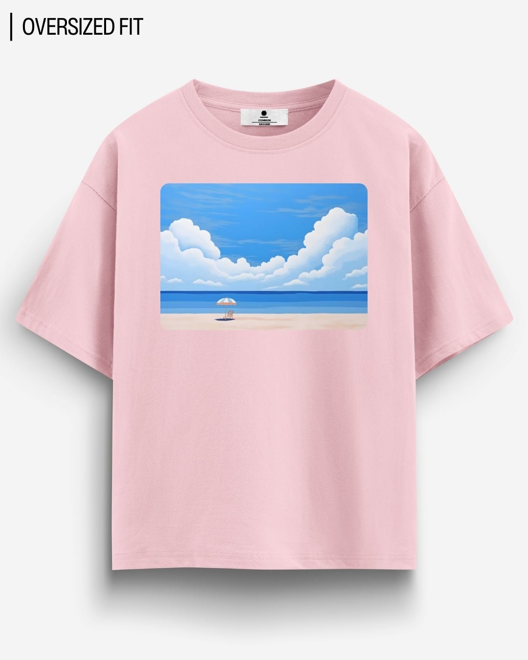 BEACH DAYS OVERSIZED T - SHIRT - COMMONGROUND