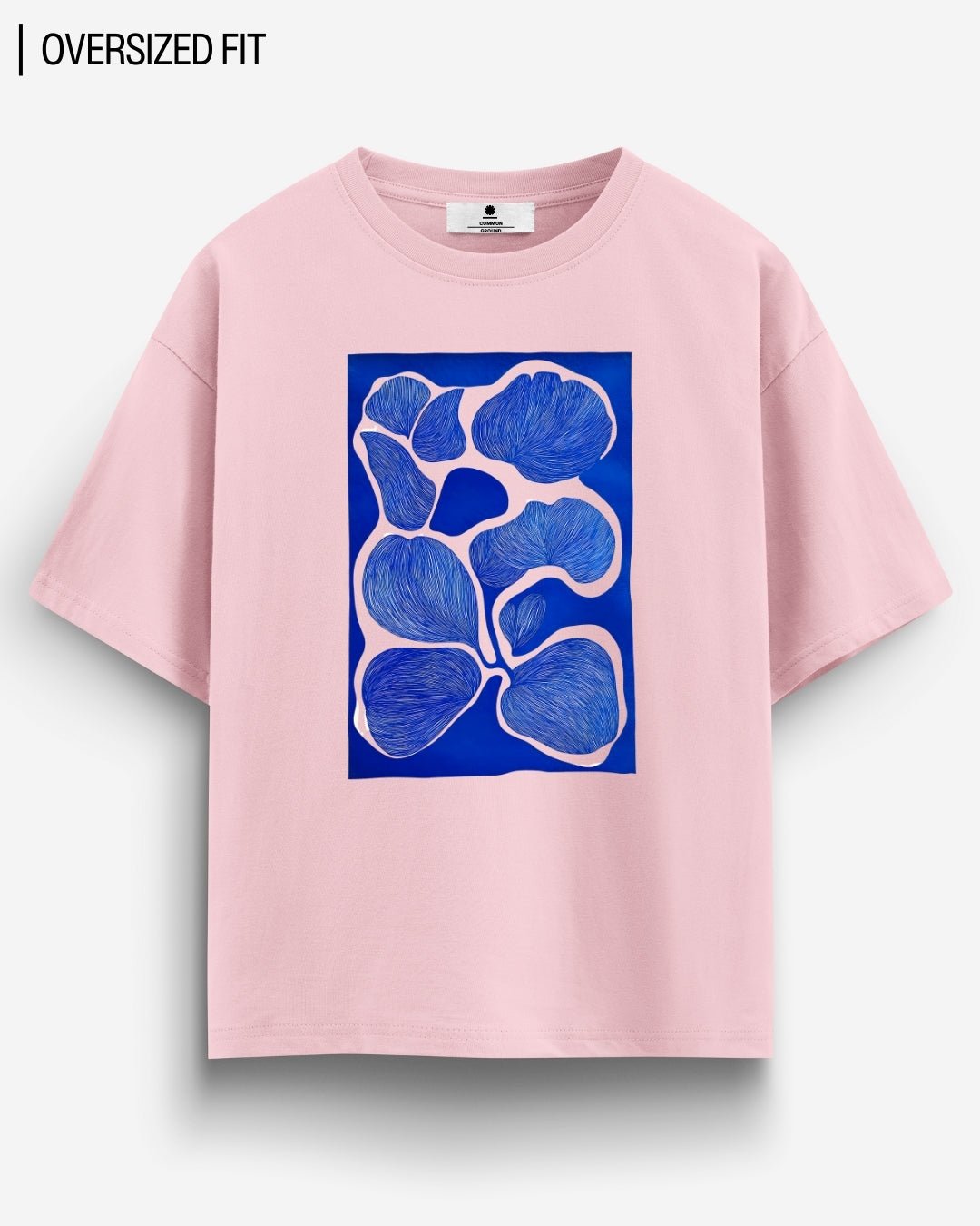 BLUE CORAL OVERSIZED T - SHIRT - COMMONGROUND