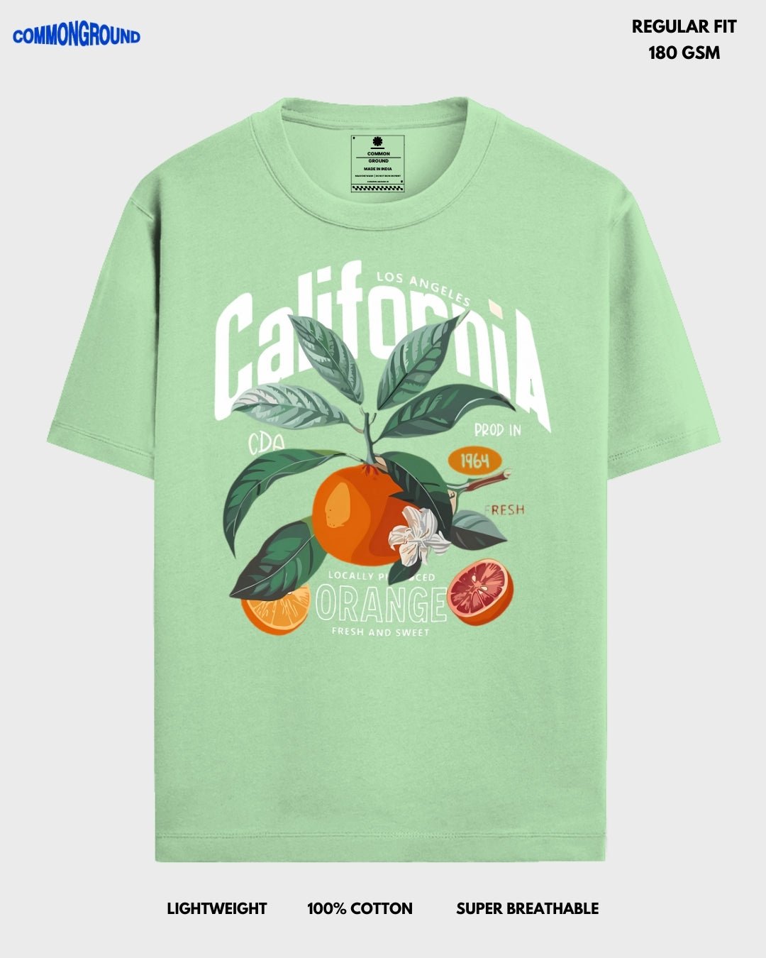 CALIFORNIA REGULAR T - SHIRT - COMMONGROUND