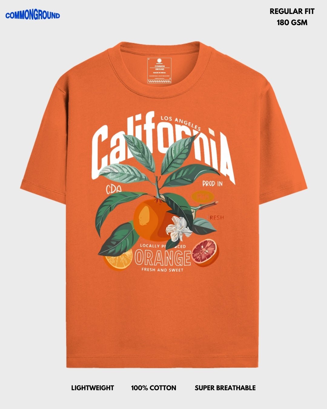 CALIFORNIA REGULAR T - SHIRT - COMMONGROUND