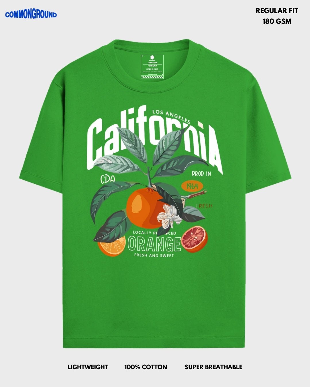 CALIFORNIA REGULAR T - SHIRT - COMMONGROUND