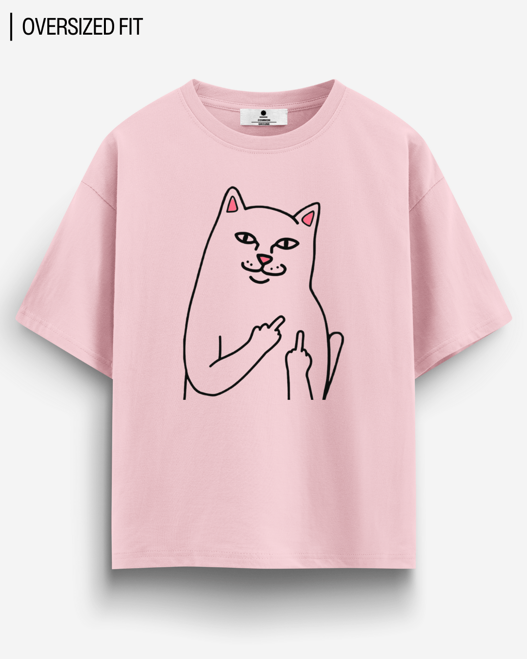 CAT OVERSIZED T - SHIRT - COMMONGROUND