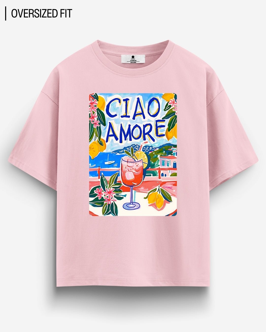 CIAO AMORE OVERSIZED T - SHIRT - COMMONGROUND