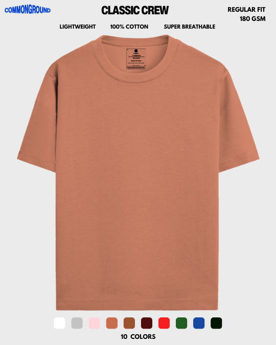 CLASSIC CREW T - SHIRT - COMMONGROUND