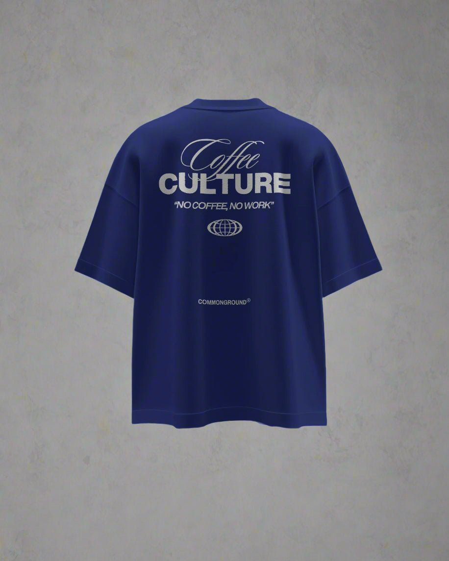 COFFEE CULTURE OVERSIZED T - SHIRT - COMMONGROUND
