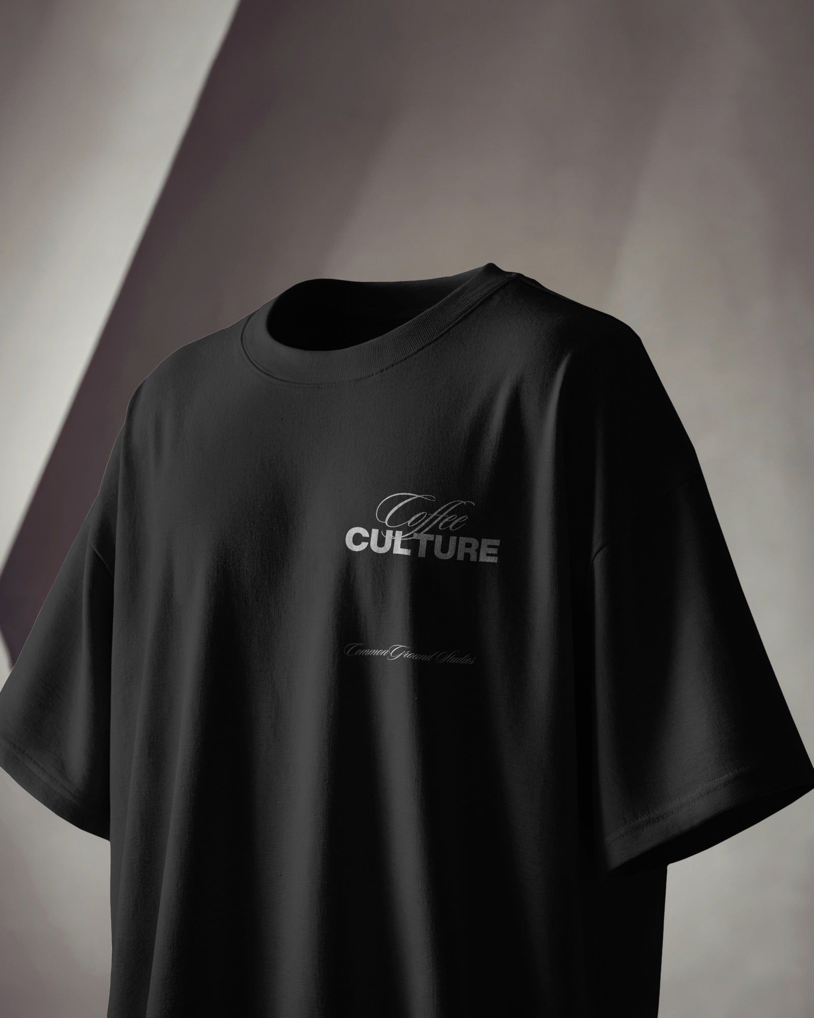 COFFEE CULTURE OVERSIZED T - SHIRT - COMMONGROUND
