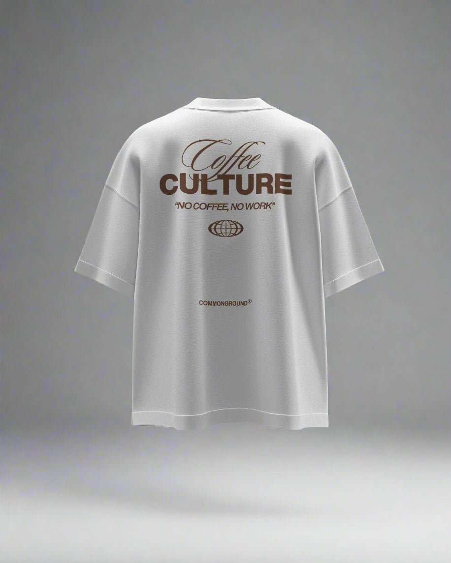 COFFEE CULTURE OVERSIZED T - SHIRT - COMMONGROUND