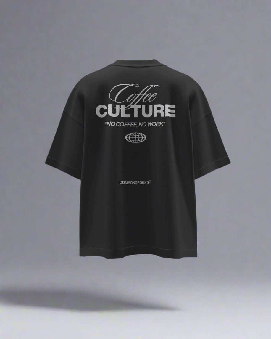 COFFEE CULTURE OVERSIZED T - SHIRT - COMMONGROUND