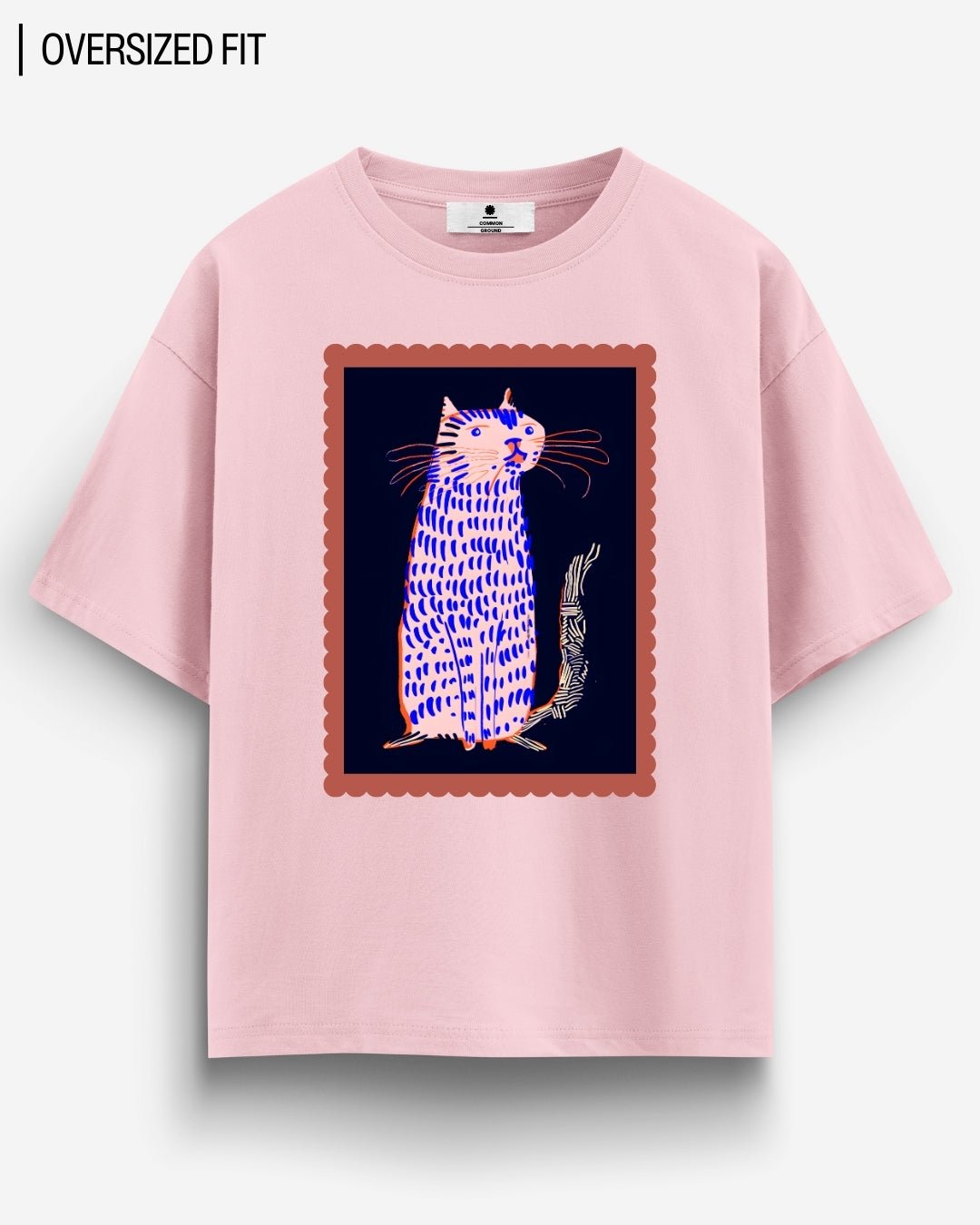 COOL CAT OVERSIZED T - SHIRT - COMMONGROUND