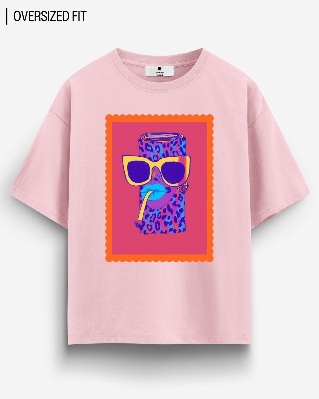 COOL GIRL OVERSIZED T - SHIRT - COMMONGROUND