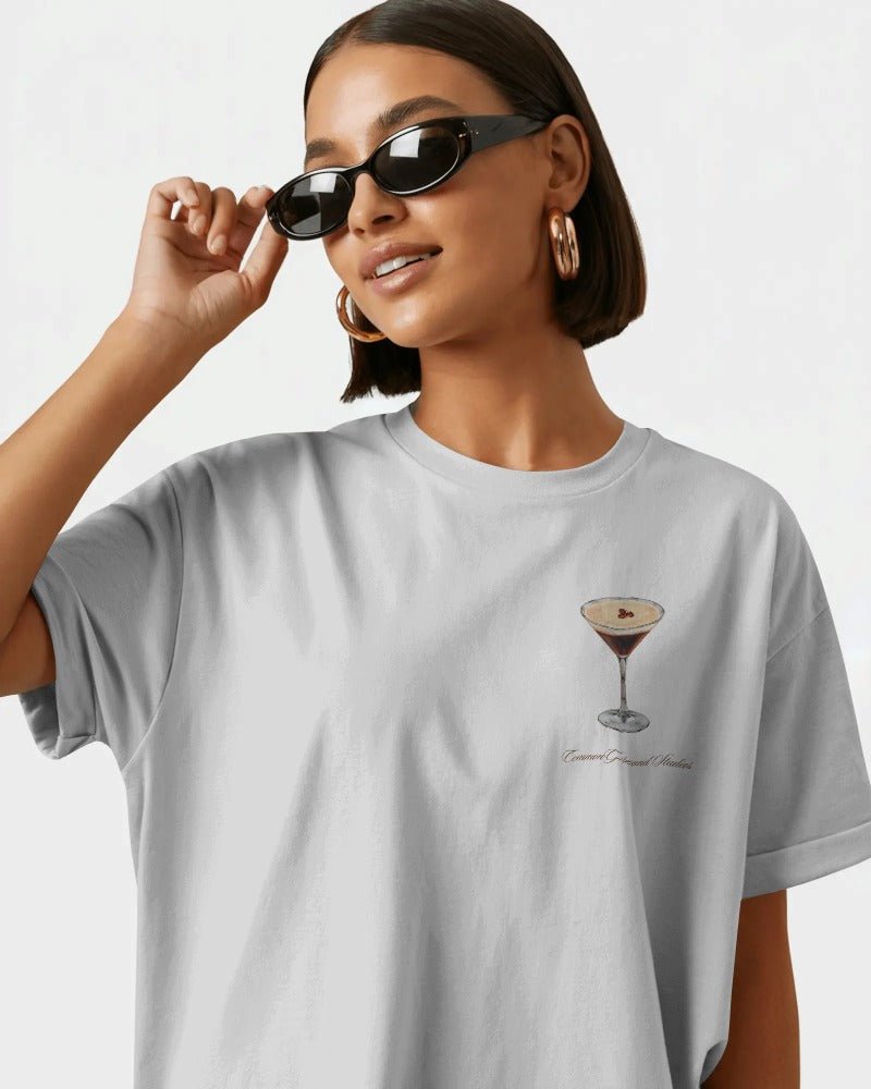ESPRESSO MARTINI OVERSIZED T - SHIRT - COMMONGROUND