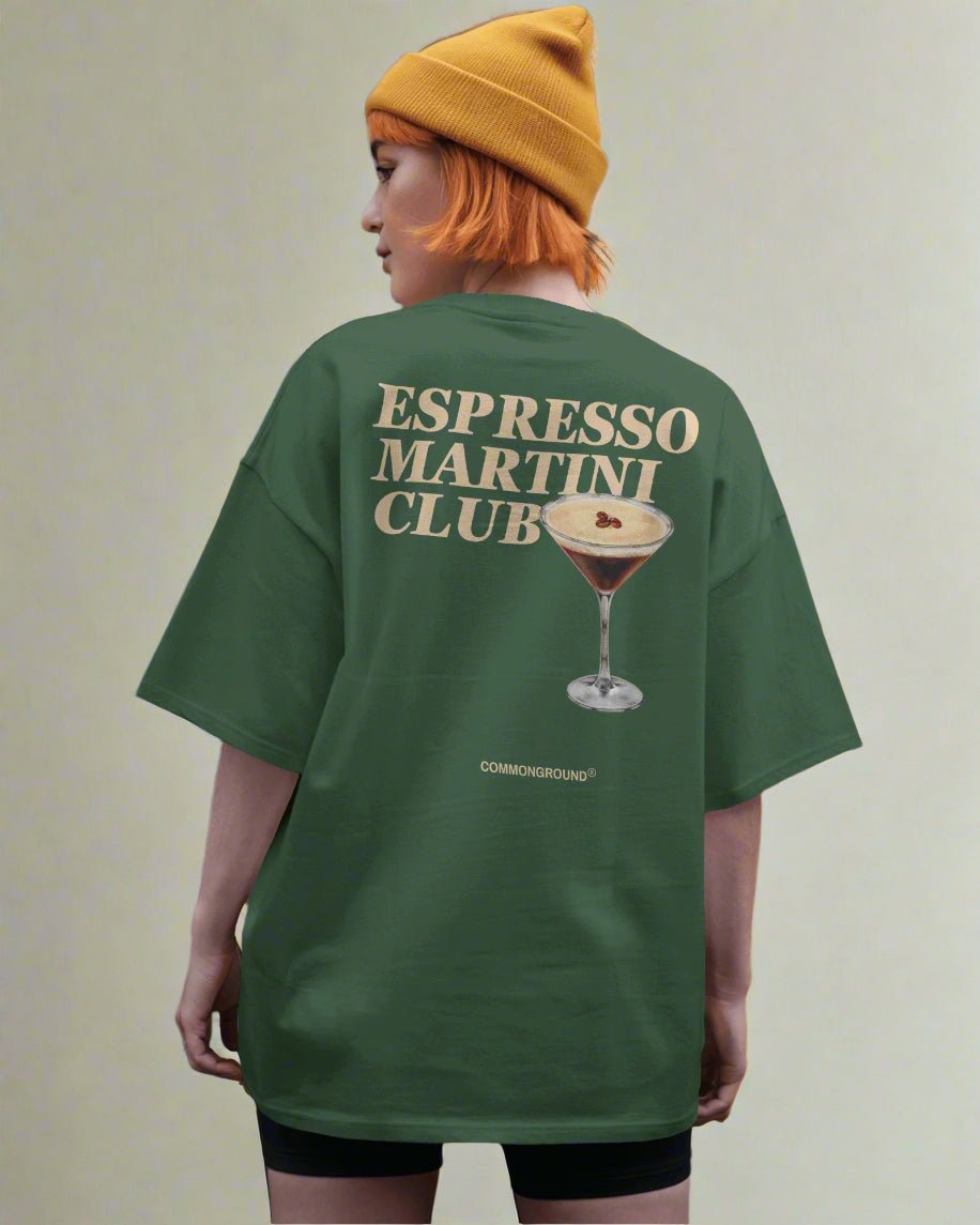 ESPRESSO MARTINI OVERSIZED T - SHIRT - COMMONGROUND