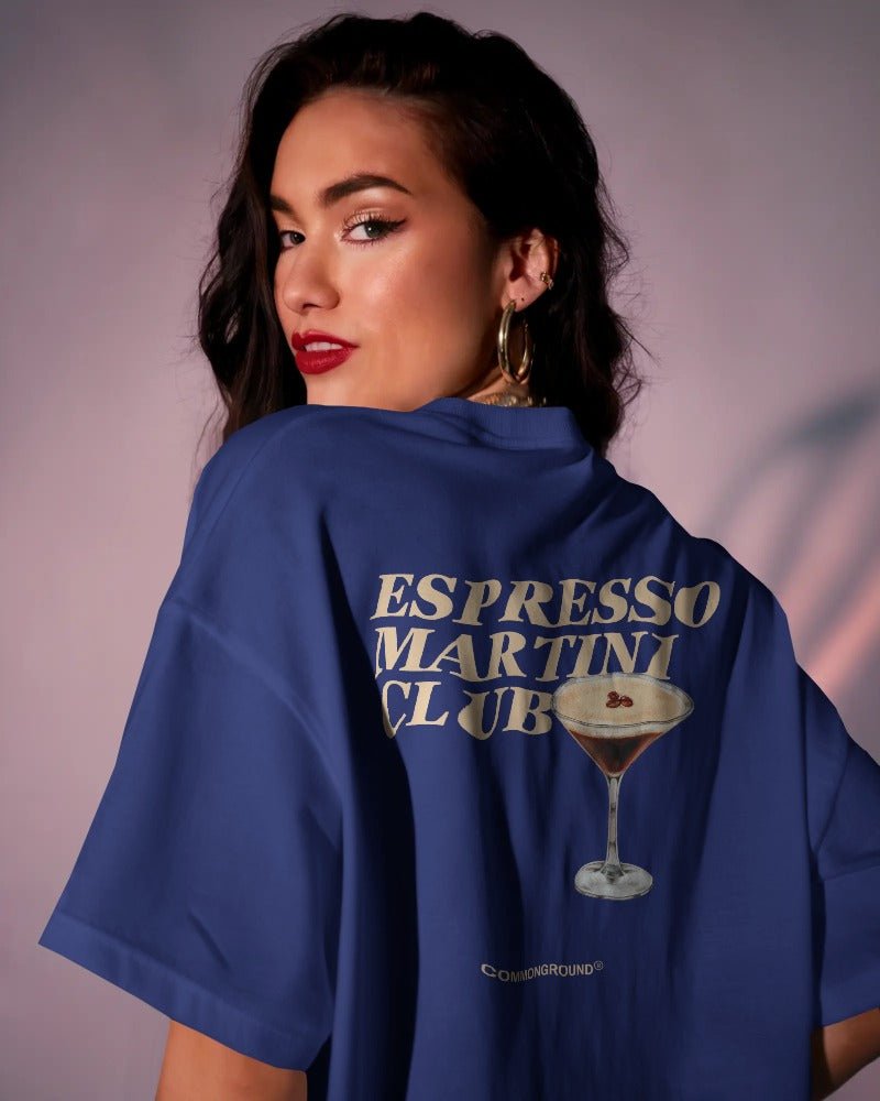 ESPRESSO MARTINI OVERSIZED T - SHIRT - COMMONGROUND