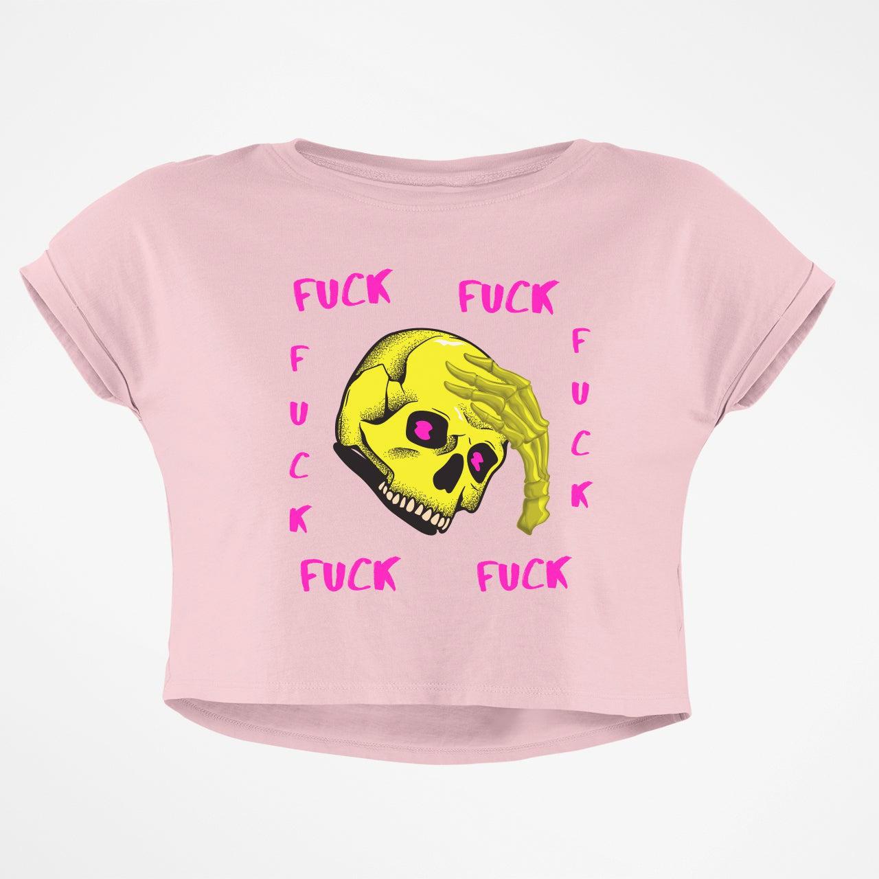 F*CK F*CK F*CK CROP TOP - COMMONGROUND