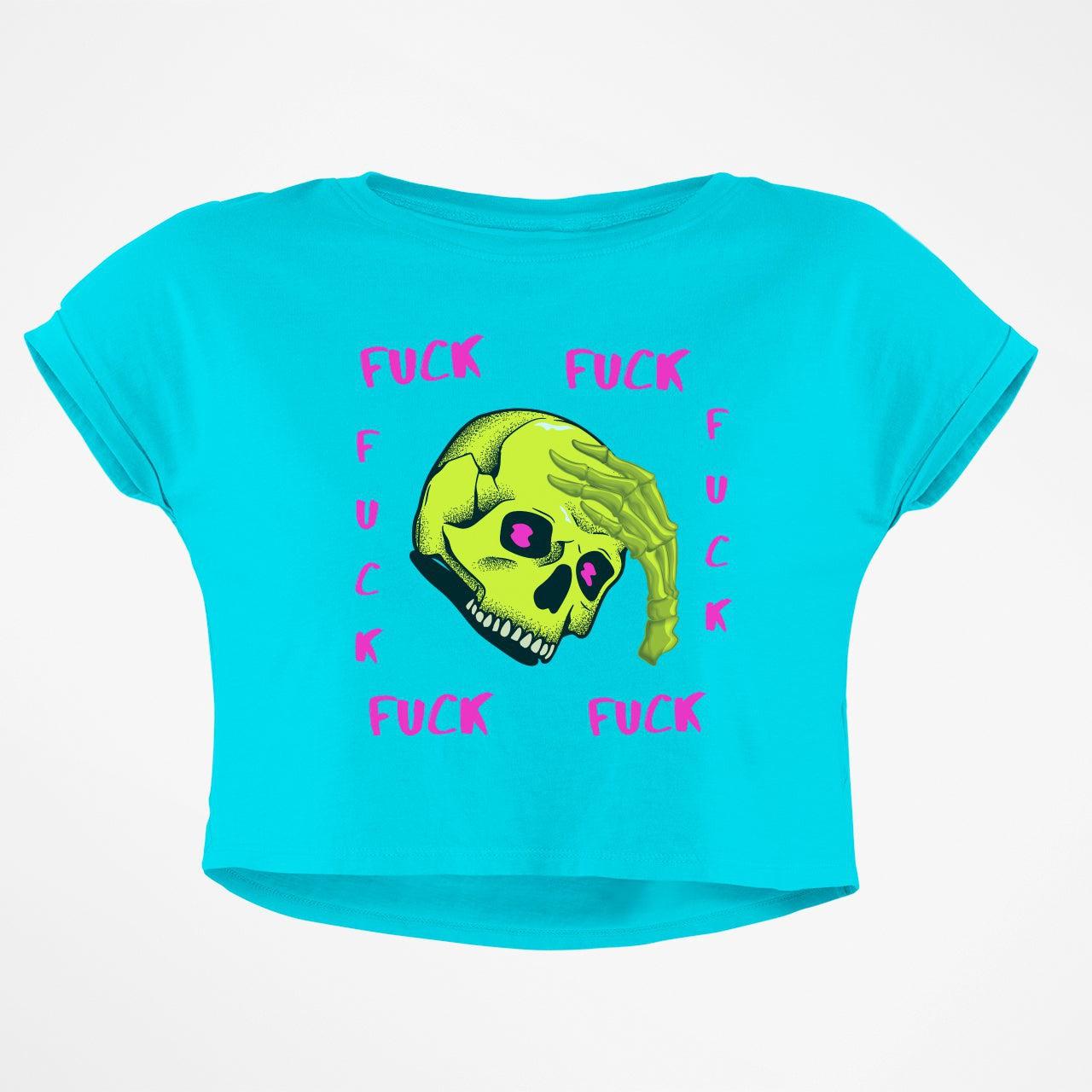 F*CK F*CK F*CK CROP TOP - COMMONGROUND