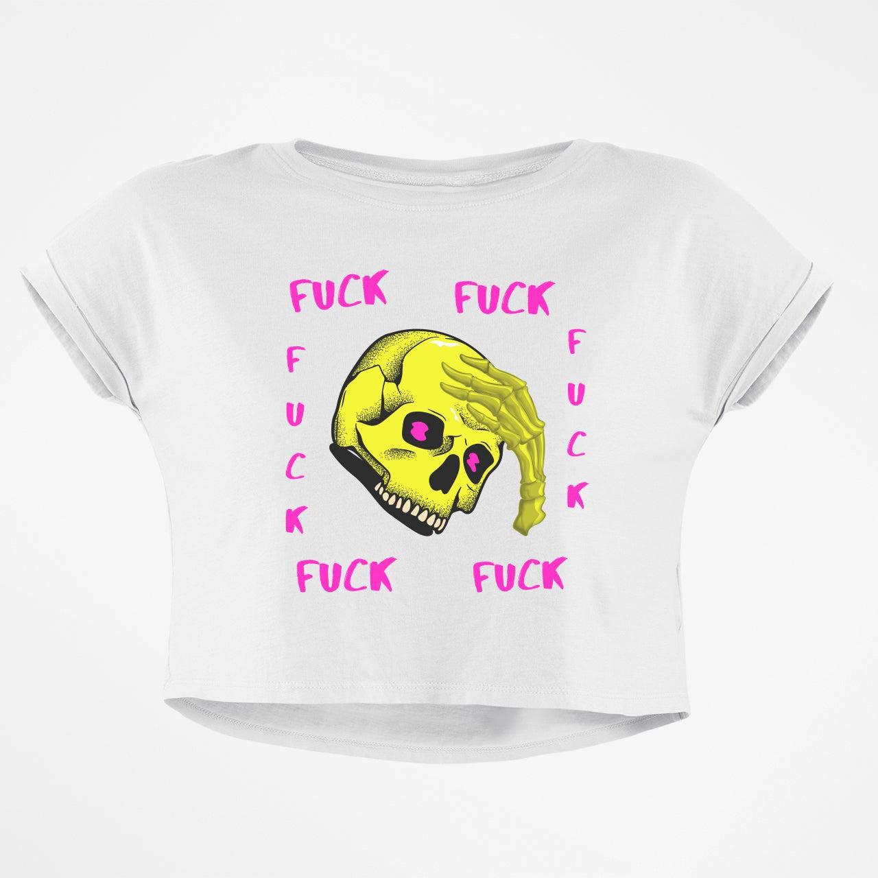 F*CK F*CK F*CK CROP TOP - COMMONGROUND