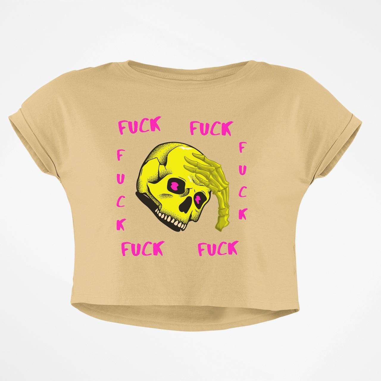 F*CK F*CK F*CK CROP TOP - COMMONGROUND