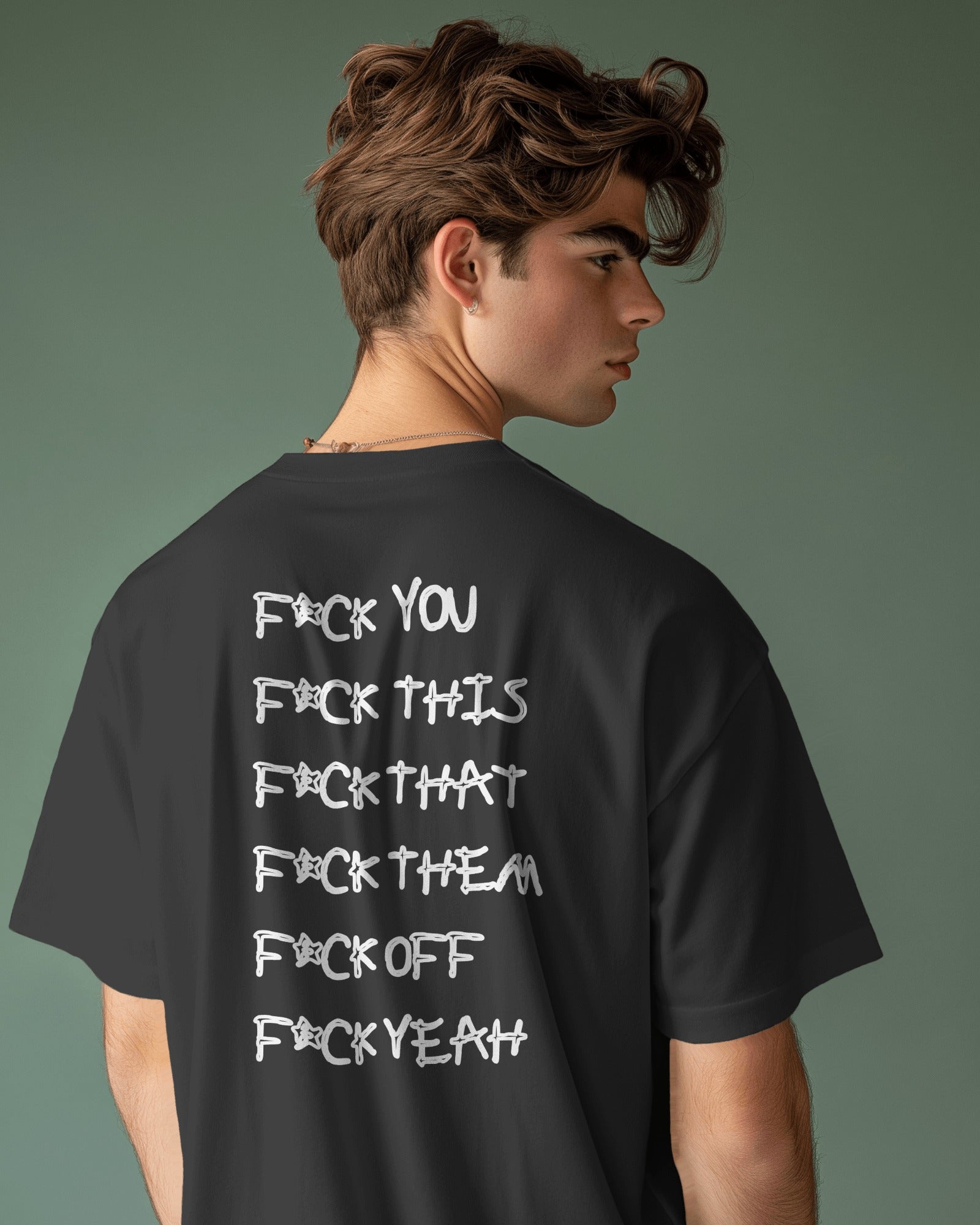 F*CK THIS OVERSIZED T - SHIRT - COMMONGROUND