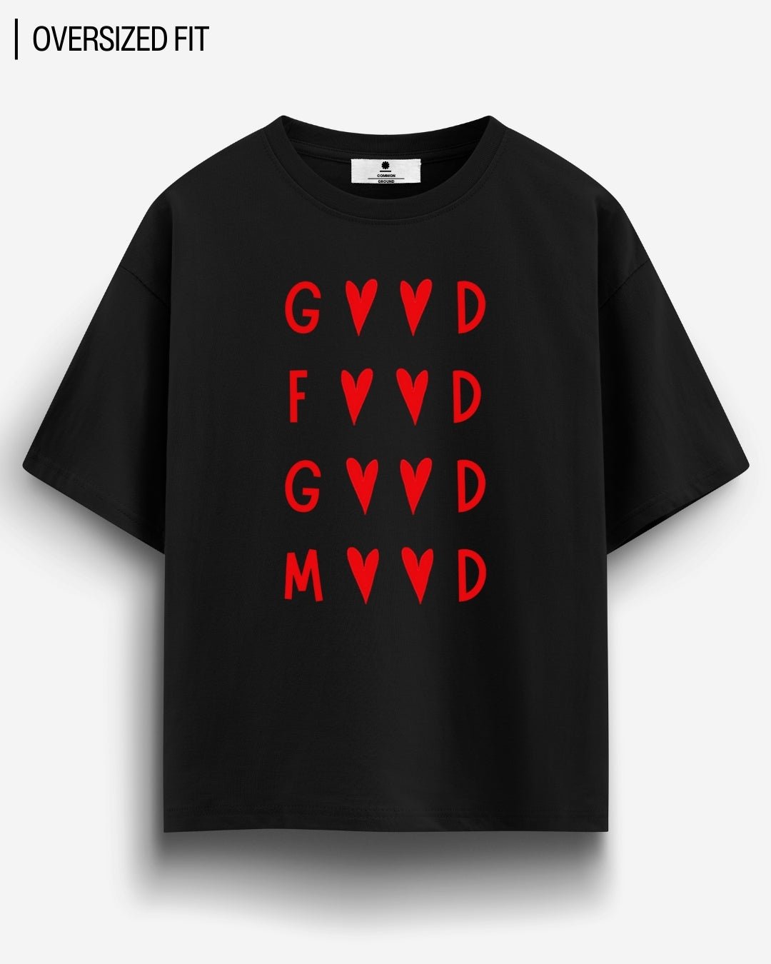 GOOD MOOD OVERSIZED T - SHIRT - COMMONGROUND