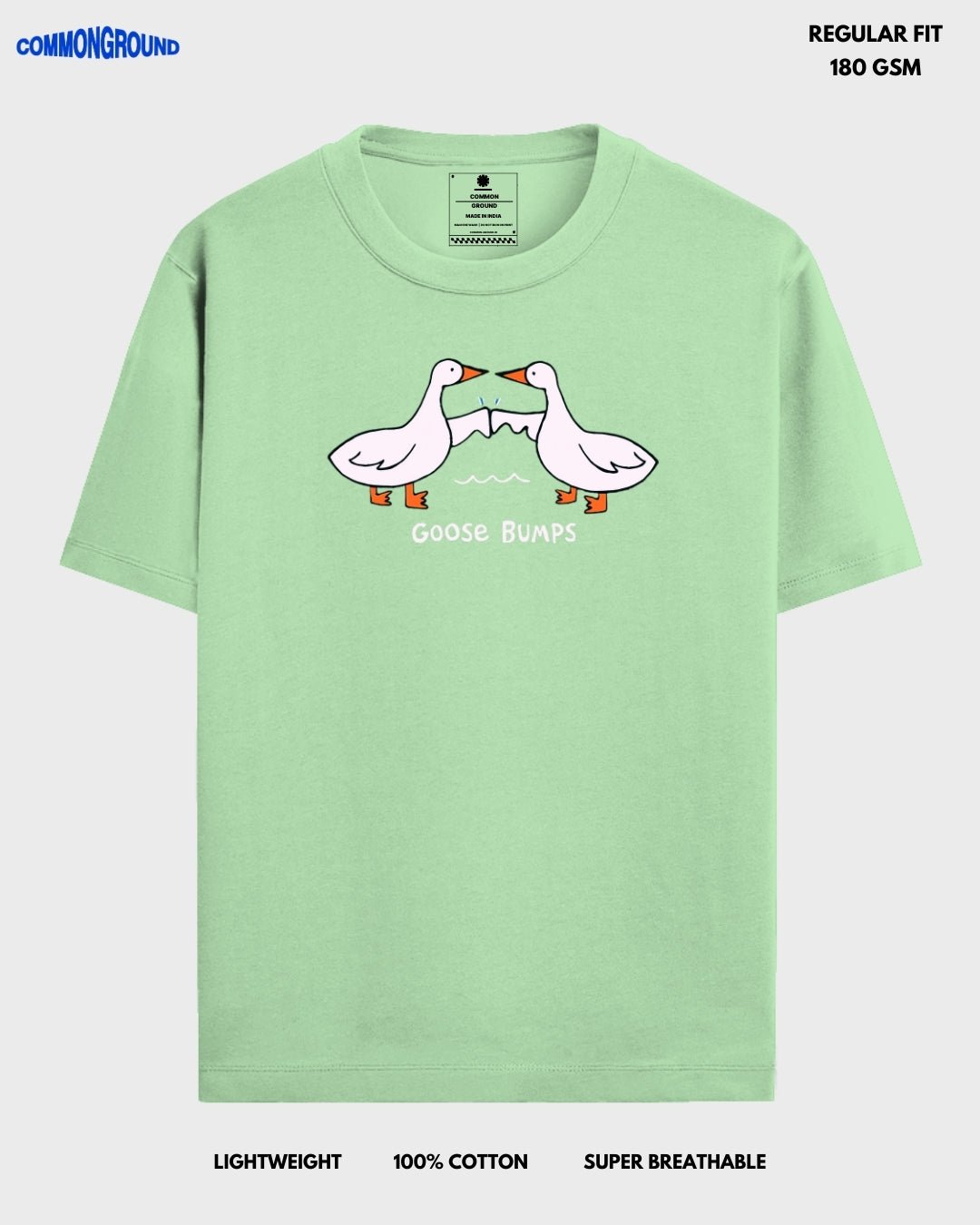 GOOSEBUMPS REGULAR T - SHIRT - COMMONGROUND