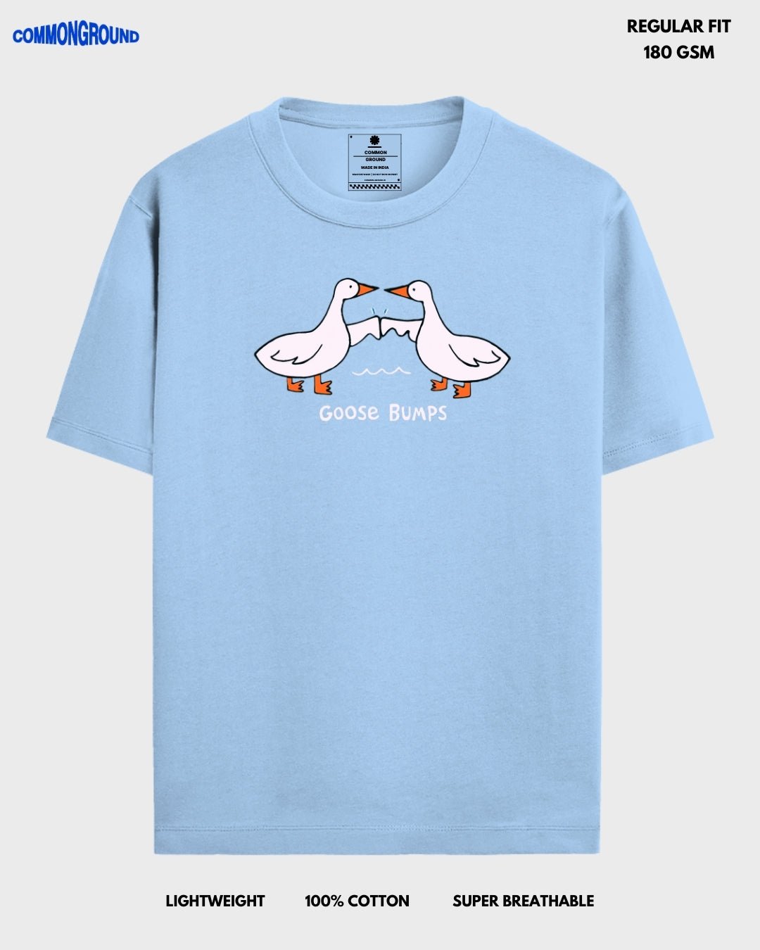 GOOSEBUMPS REGULAR T - SHIRT - COMMONGROUND
