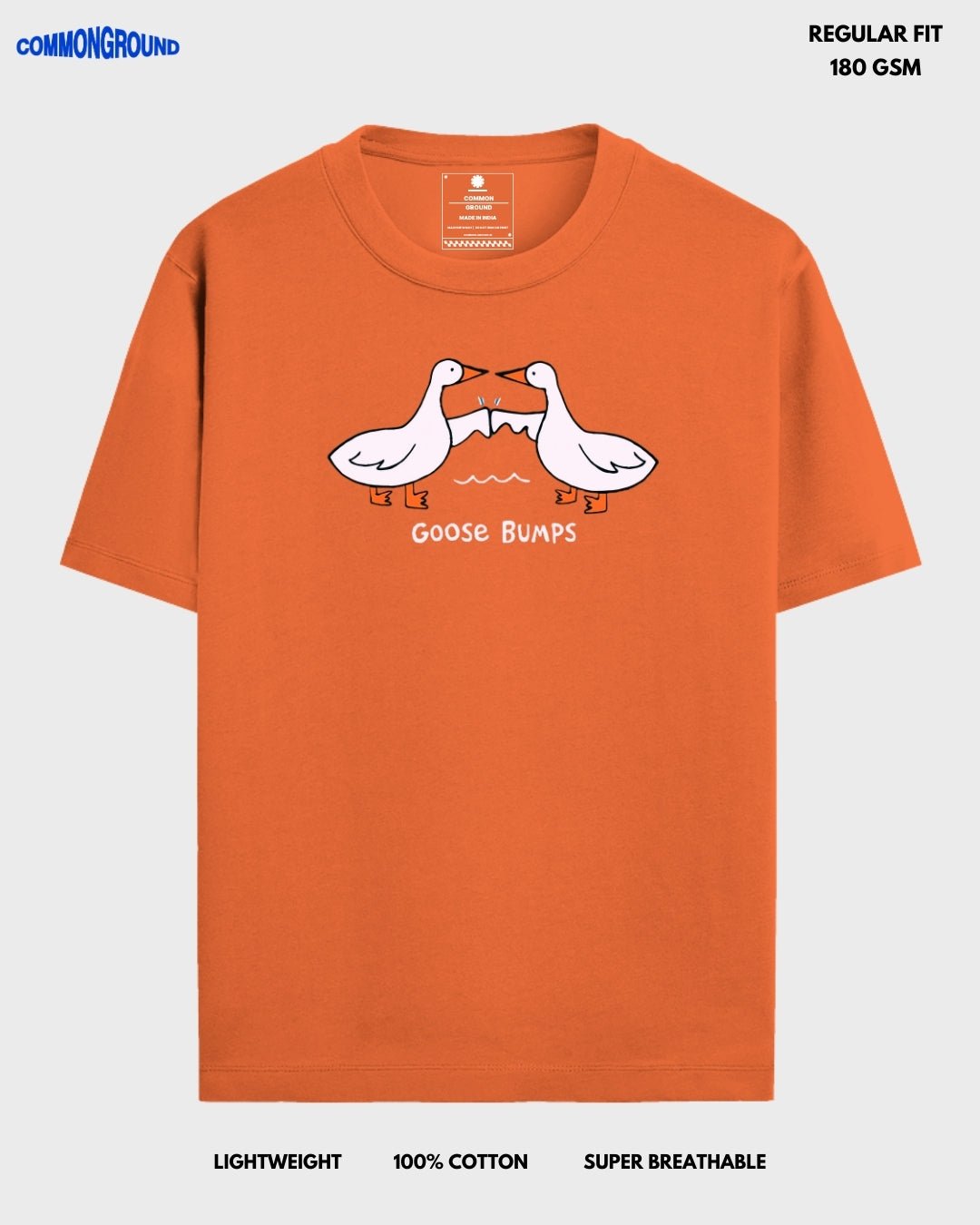 GOOSEBUMPS REGULAR T - SHIRT - COMMONGROUND