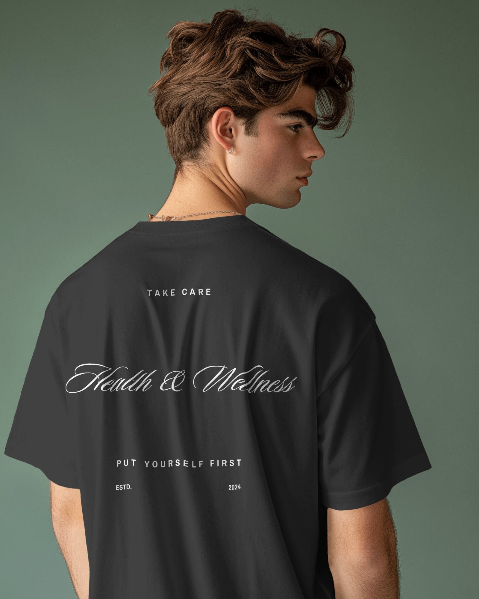 HEALTH & WELLNESS OVERSIZED T - SHIRT - COMMONGROUND