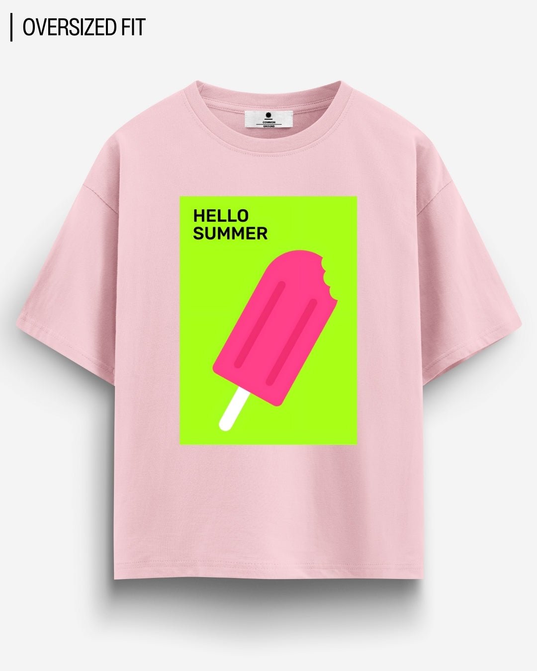 HELLO SUMMER OVERSIZED T - SHIRT - COMMONGROUND