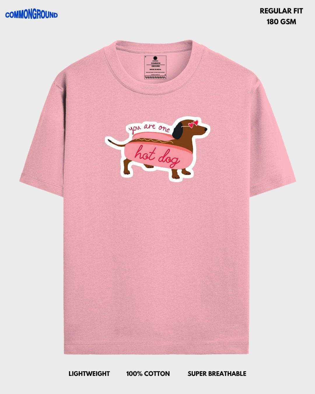 HOT DOG REGULAR T - SHIRT - COMMONGROUND