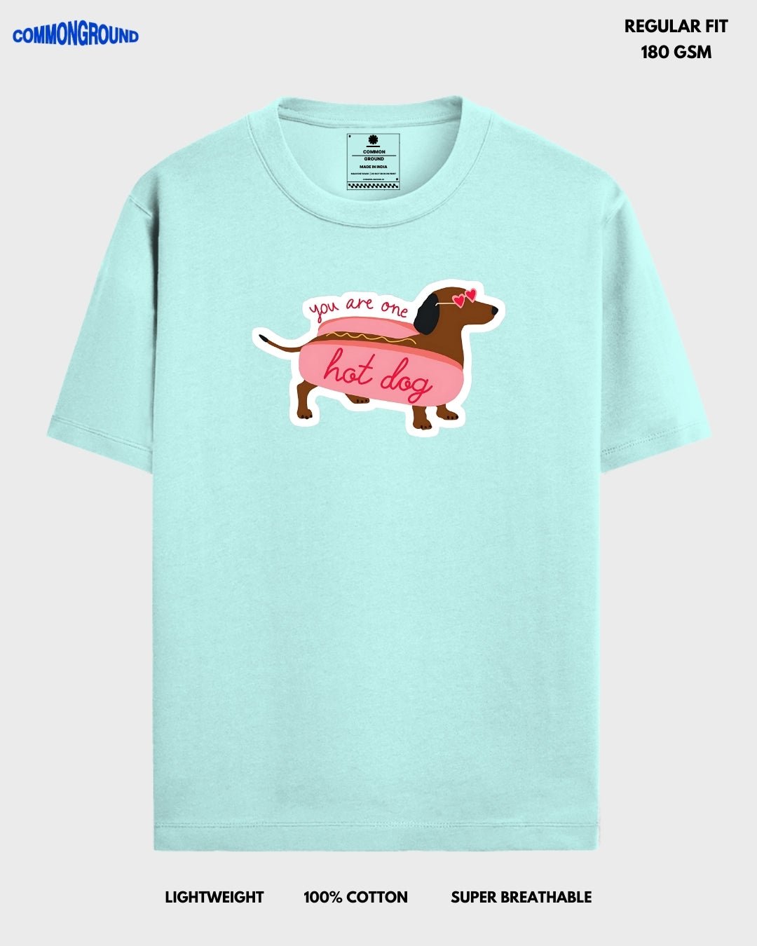 HOT DOG REGULAR T - SHIRT - COMMONGROUND