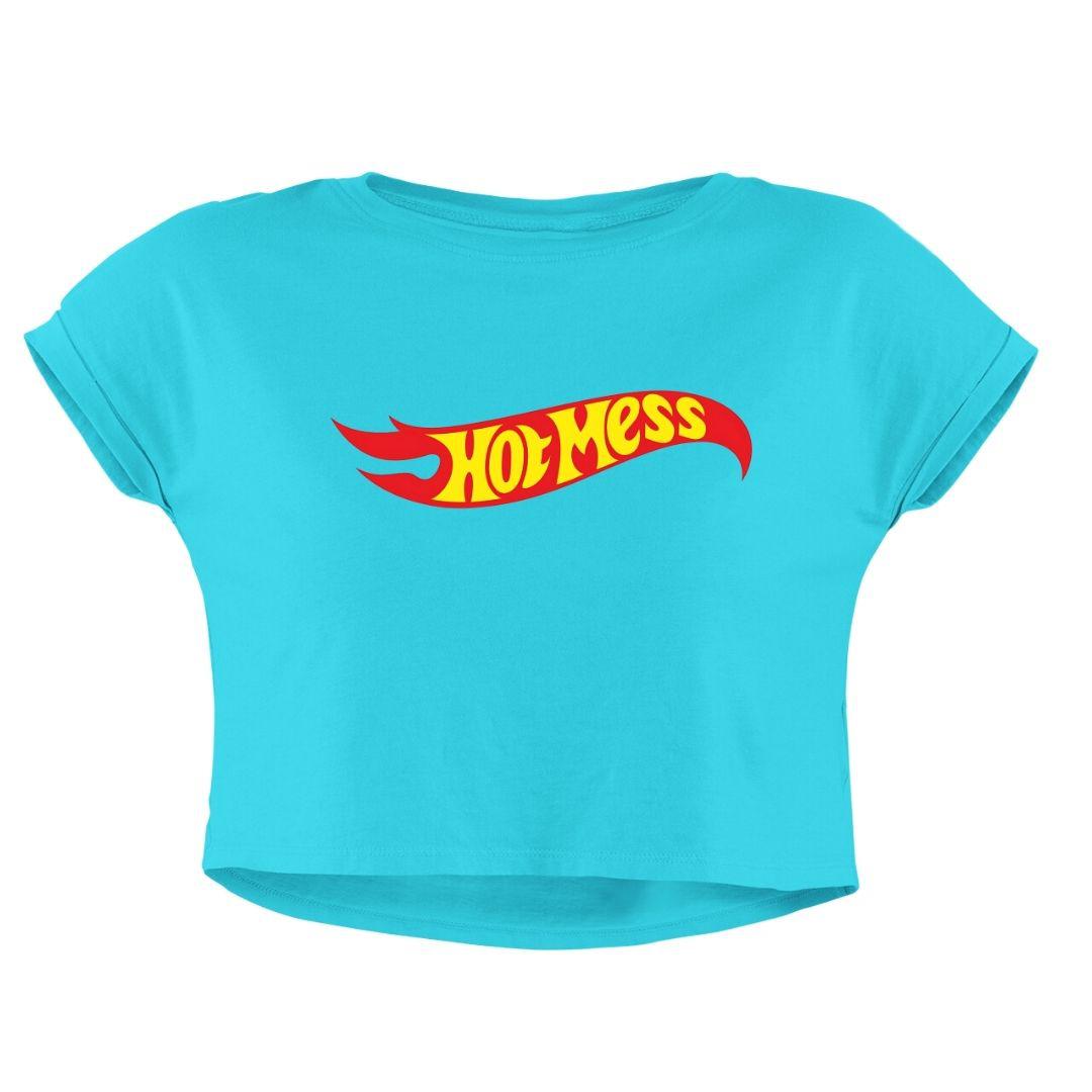 HOT MESS CROP TOP - COMMONGROUND
