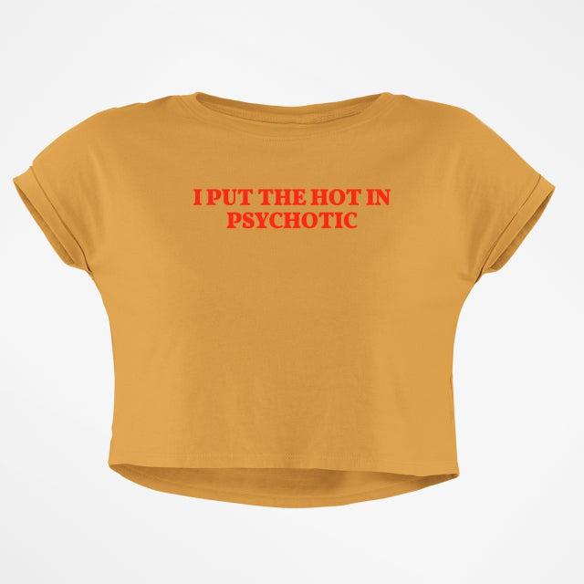 HOT PSYCHO CROP TOP - COMMONGROUND