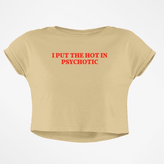 HOT PSYCHO CROP TOP - COMMONGROUND