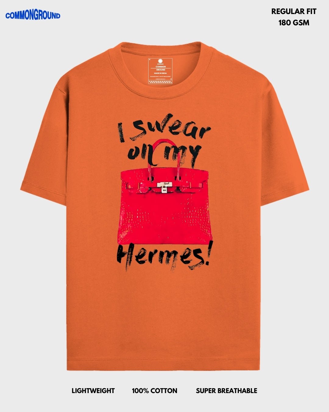 I SWEAR REGULAR T - SHIRT - COMMONGROUND