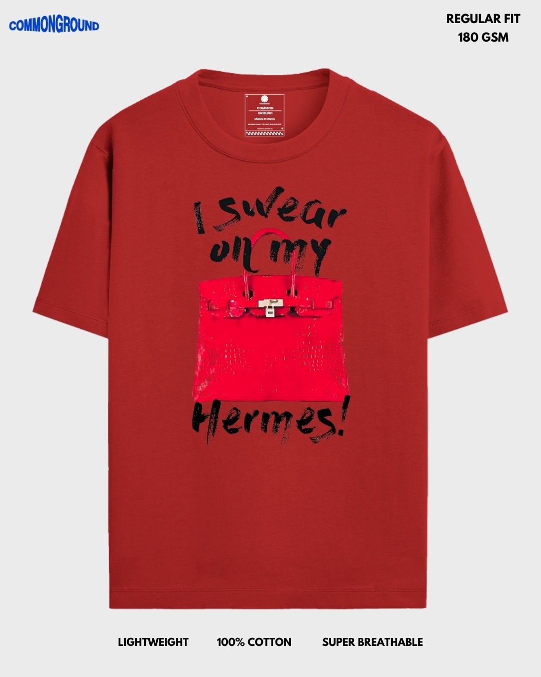 I SWEAR REGULAR T - SHIRT - COMMONGROUND