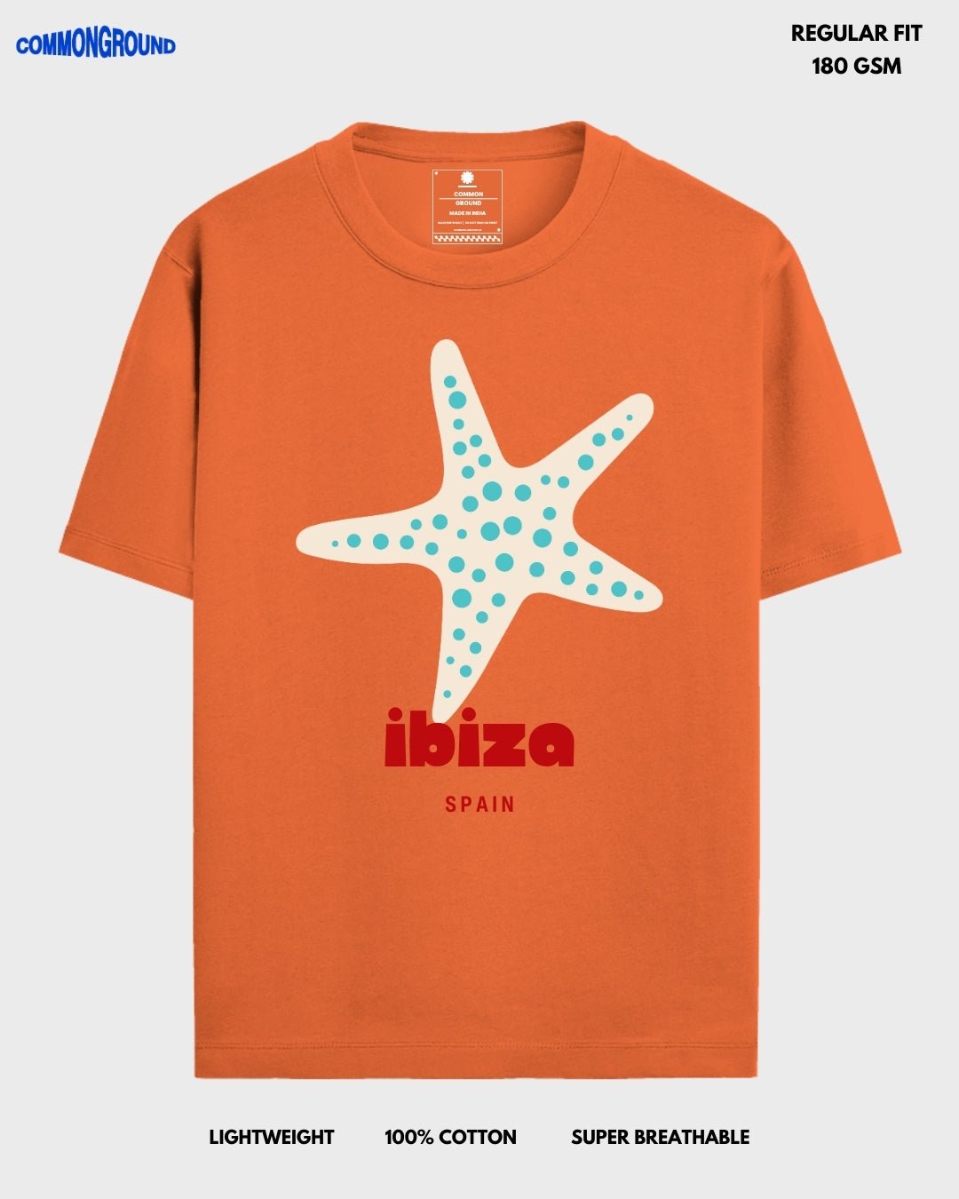 IBIZA REGULAR T - SHIRT - COMMONGROUND