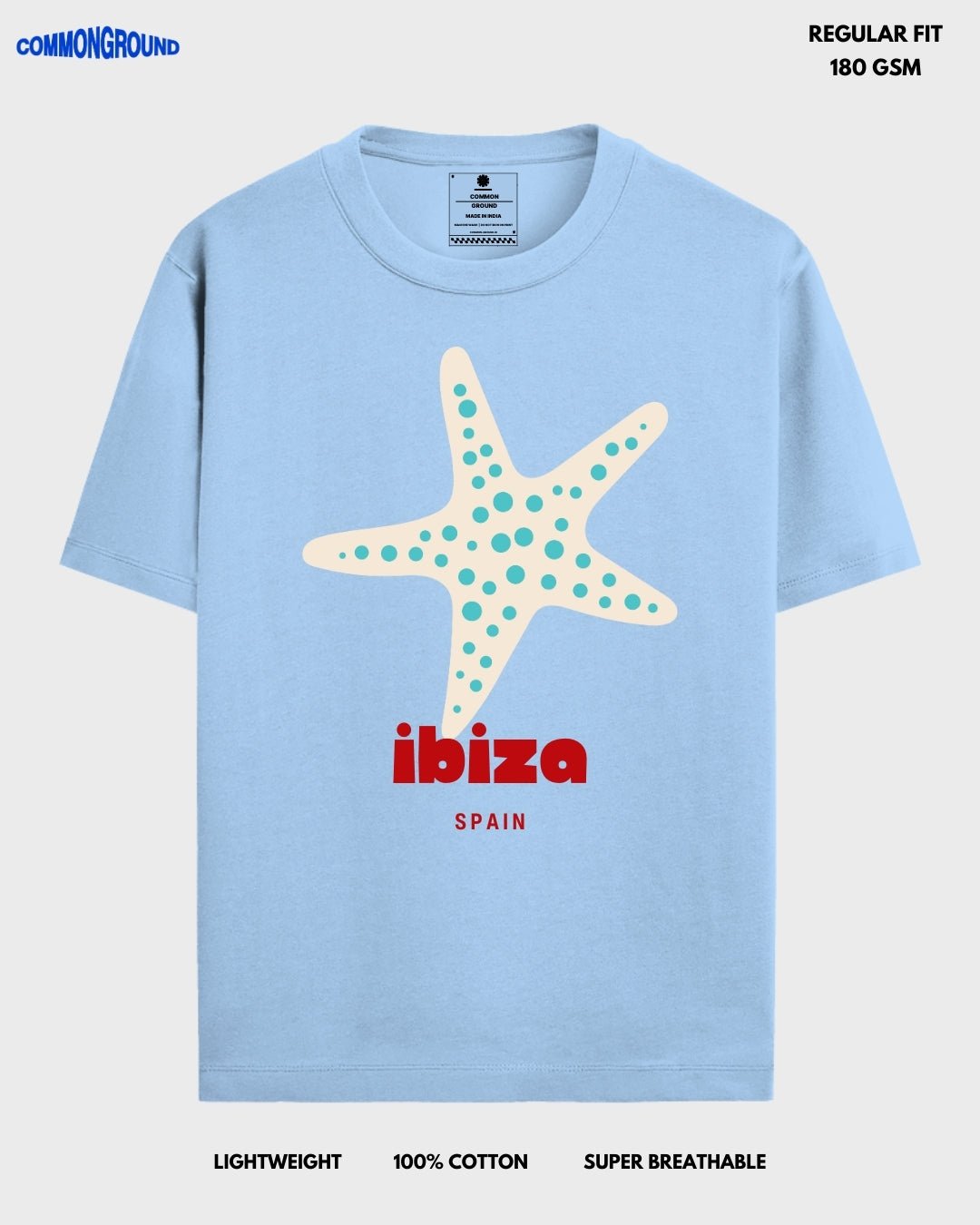 IBIZA REGULAR T - SHIRT - COMMONGROUND