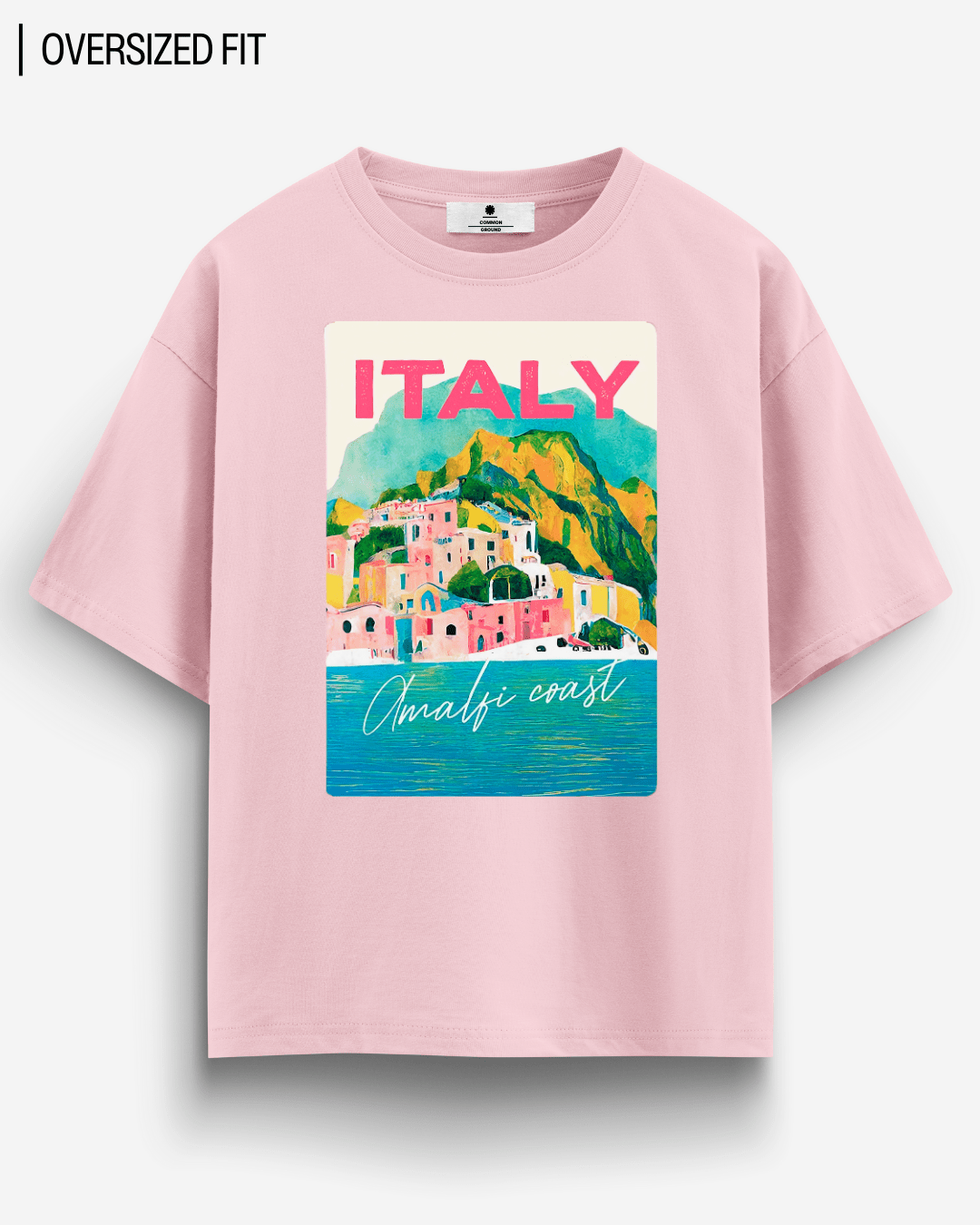 ITALY OVERSIZED T - SHIRT - COMMONGROUND