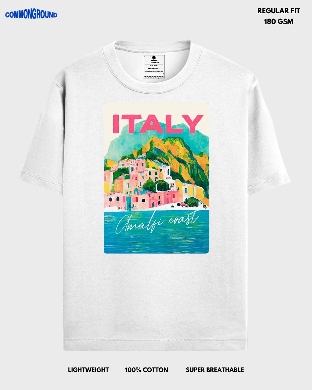 ITALY REGULAR T - SHIRT - COMMONGROUND